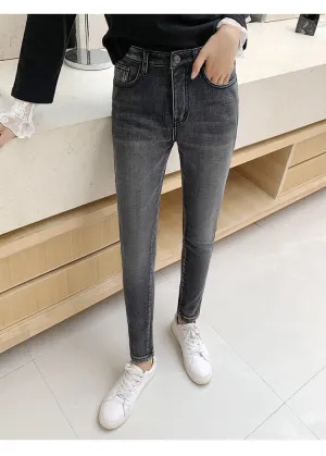 Thick High Waist Skinny Jeans