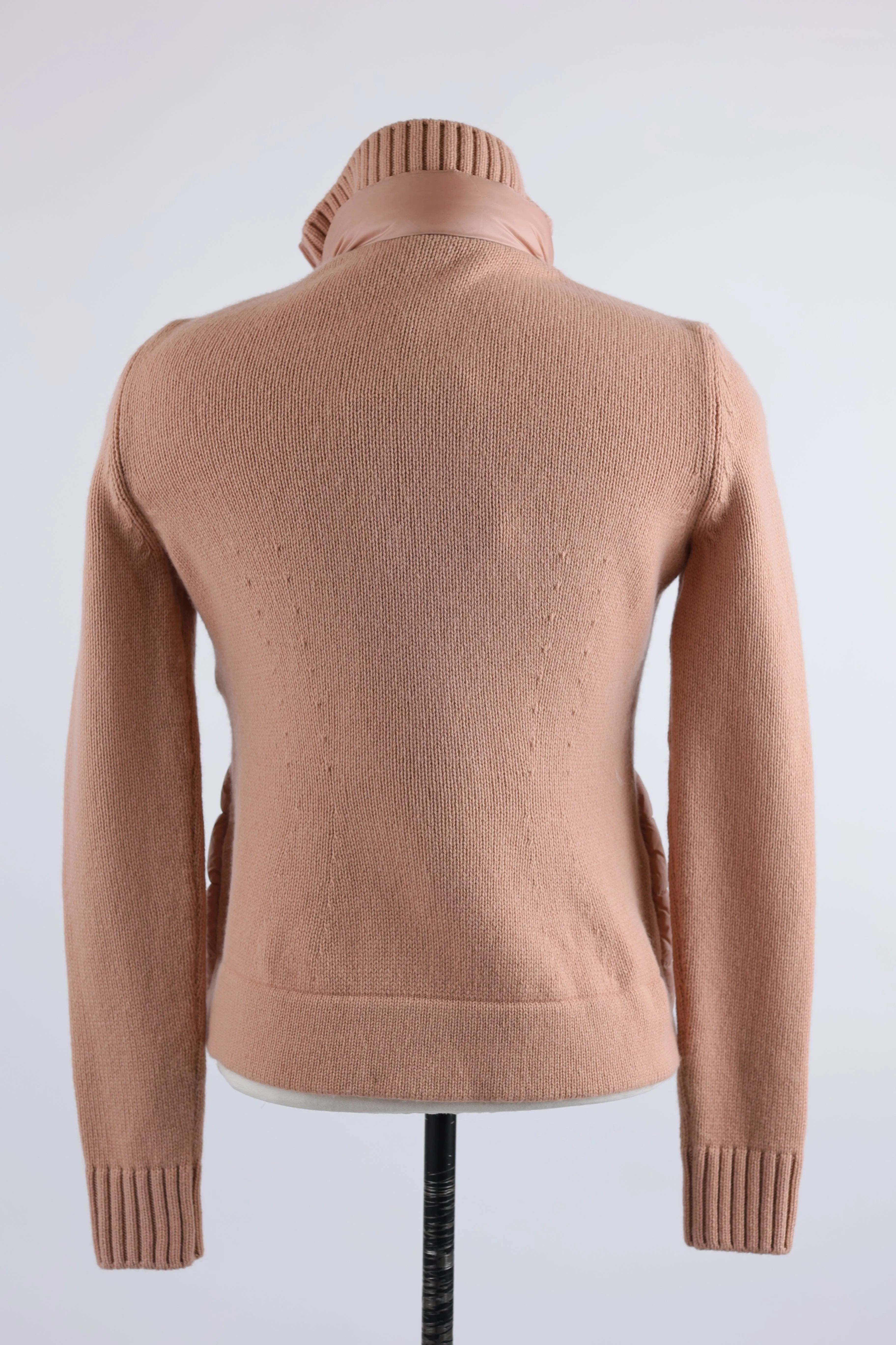 Thick Wool Down Sweater Jacket