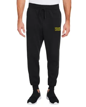 Under Armour Mens Rival Fleece Custom Sweatpants, Black