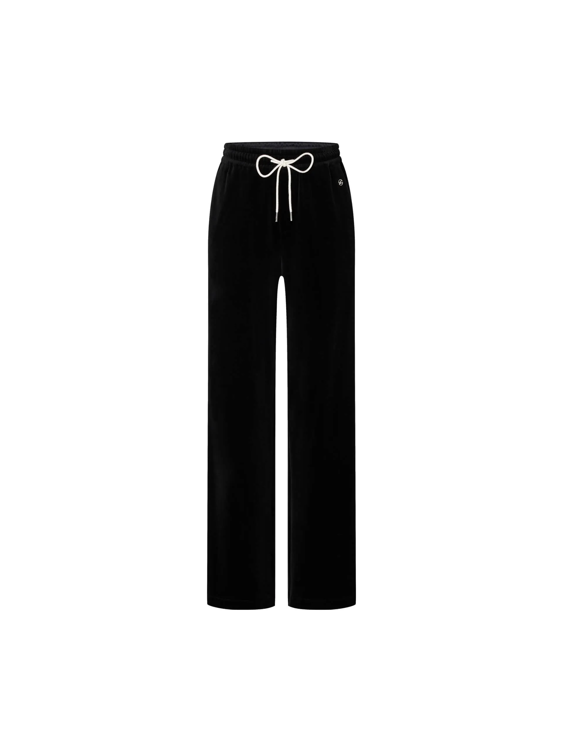 Velvet Texture Elasticated Pants