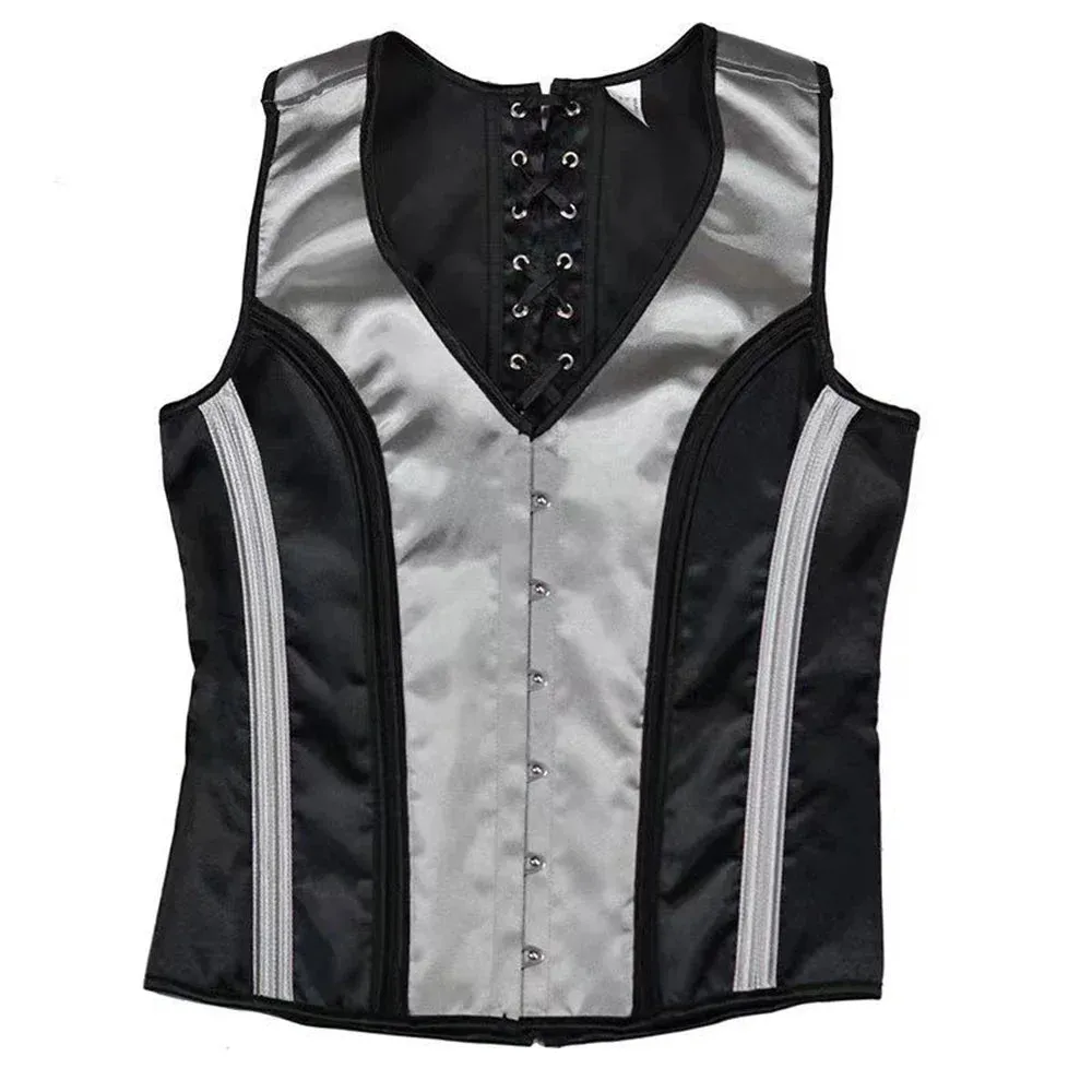 Wiaofellas  -  Mens Sexy Perspective Tight-Waisted Vest, Genderless Fashion Nightclub Temperament Youth Trendy Business Breathable Top Unisex