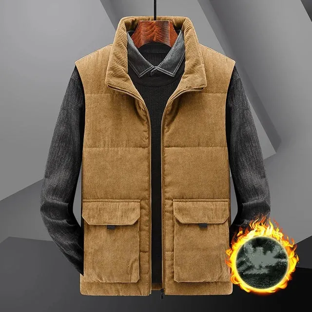 Wiaofellas Men's Windbreaker Jackets For Men Motorcycle Helmet Military Men Clothing Tactical Sleeveless Vest Jacket Camping Men's Coat