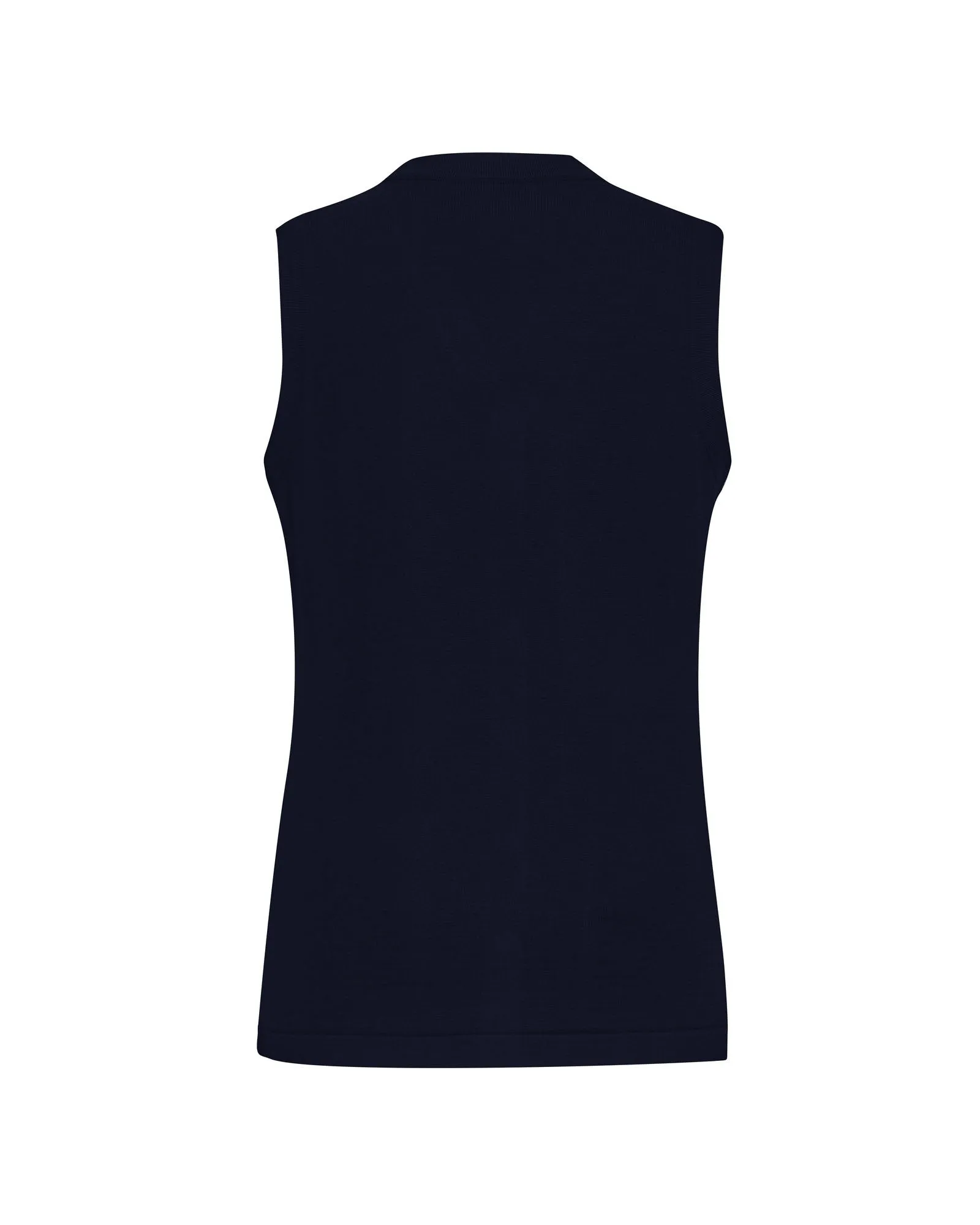 Womens Button Front Knit Vest