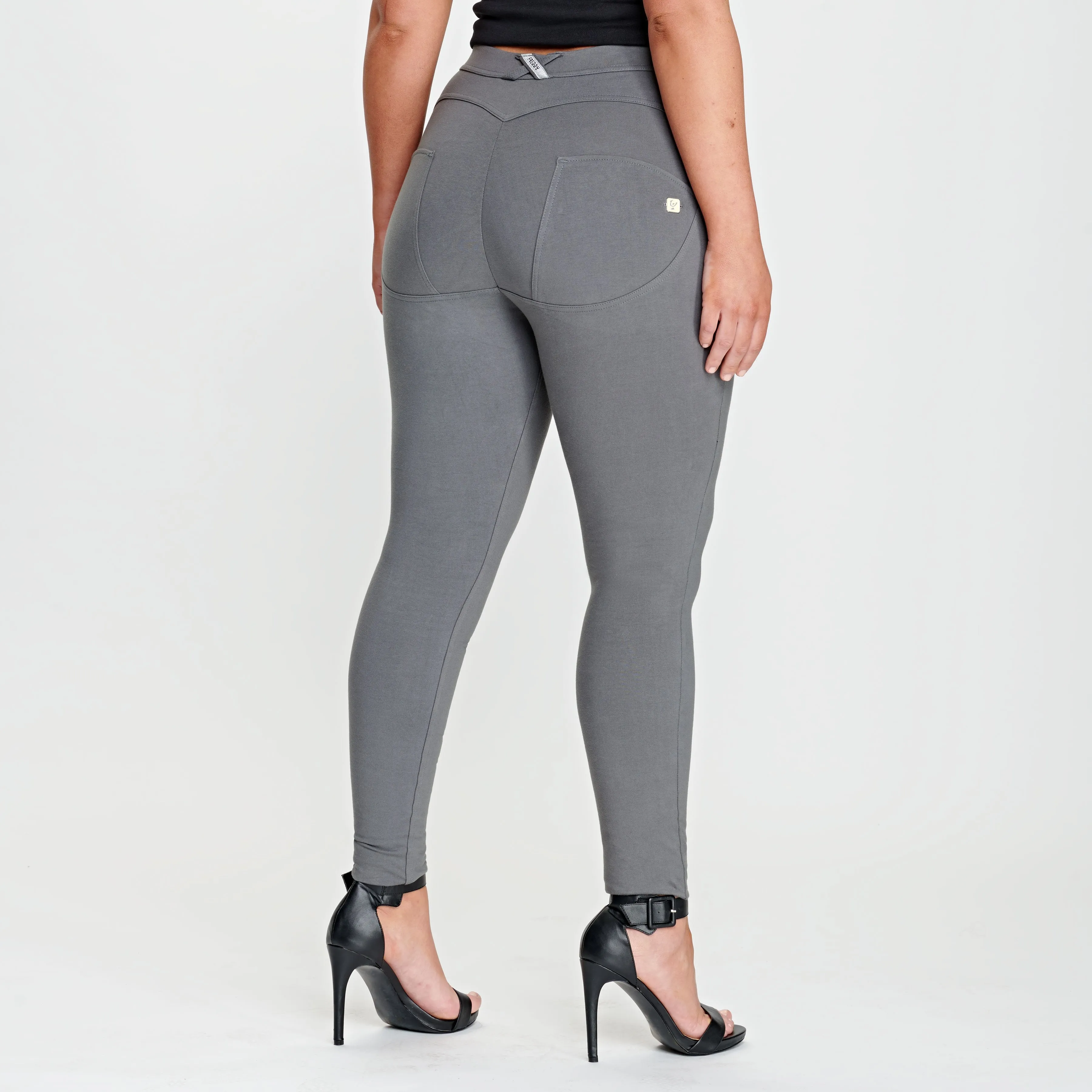 WR.UP® Curvy Fashion - High Waist - Full Length - Grey