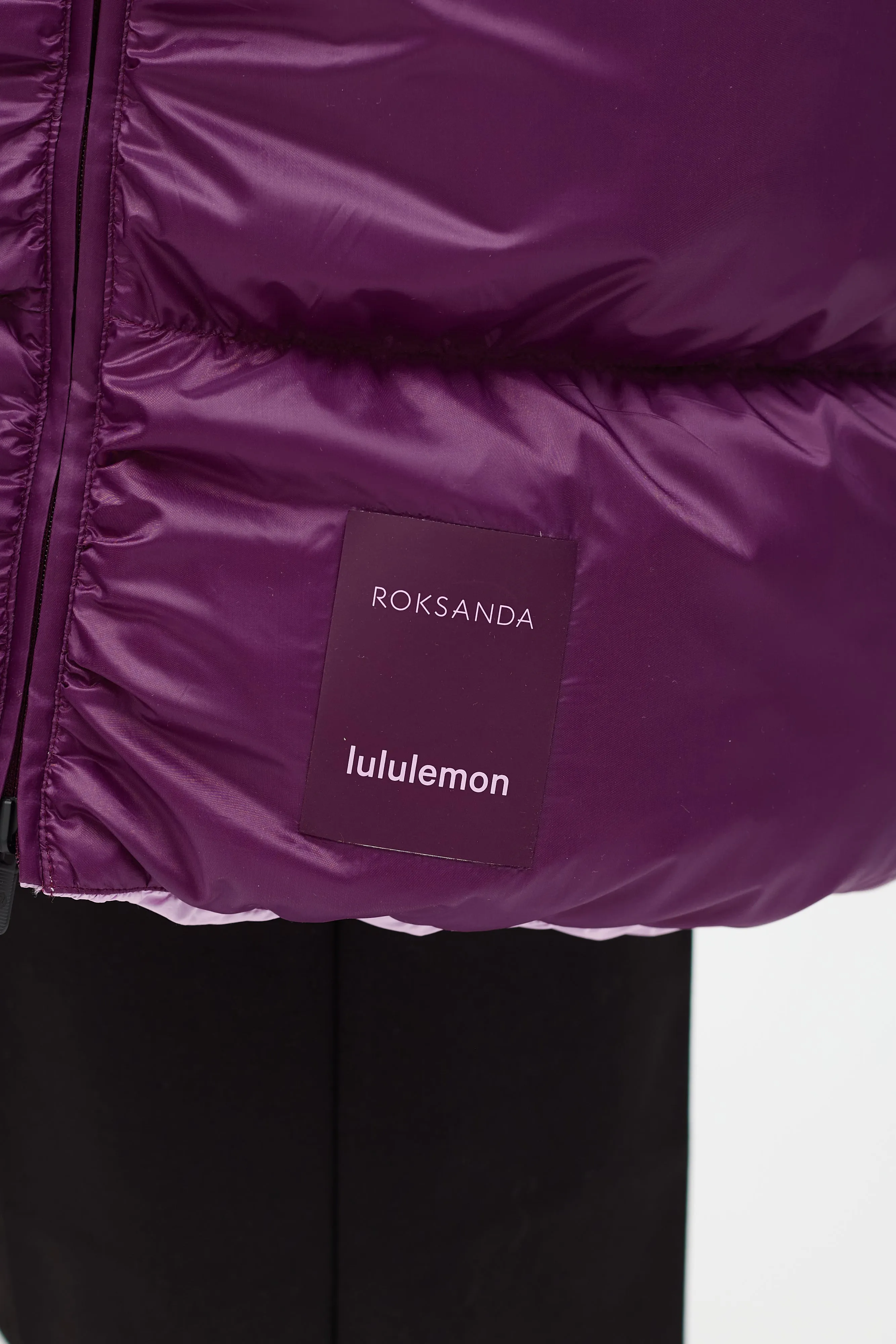 X LULU Purple Inner Expanse Infinity Coat