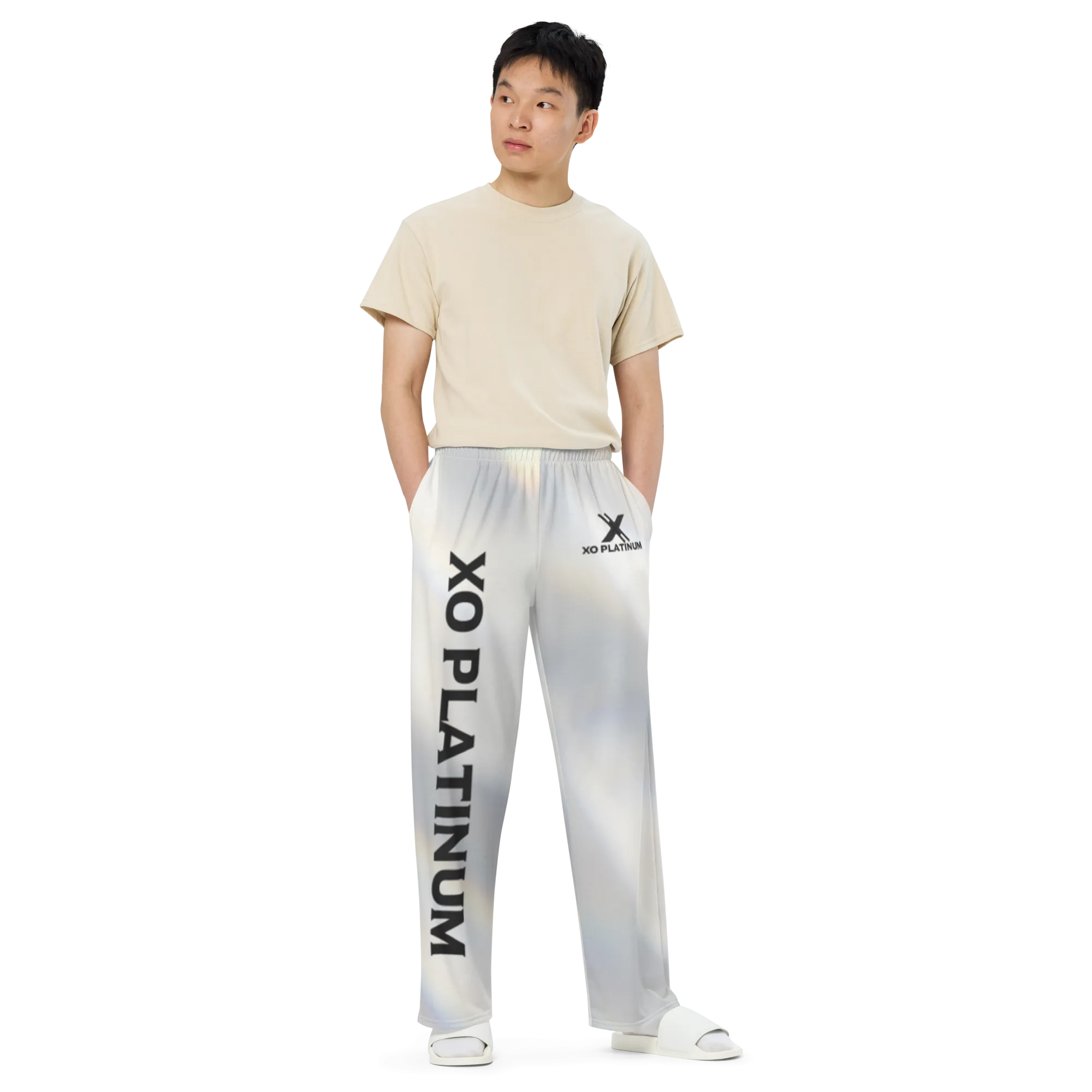 XO Platinum unisex wide-leg pants