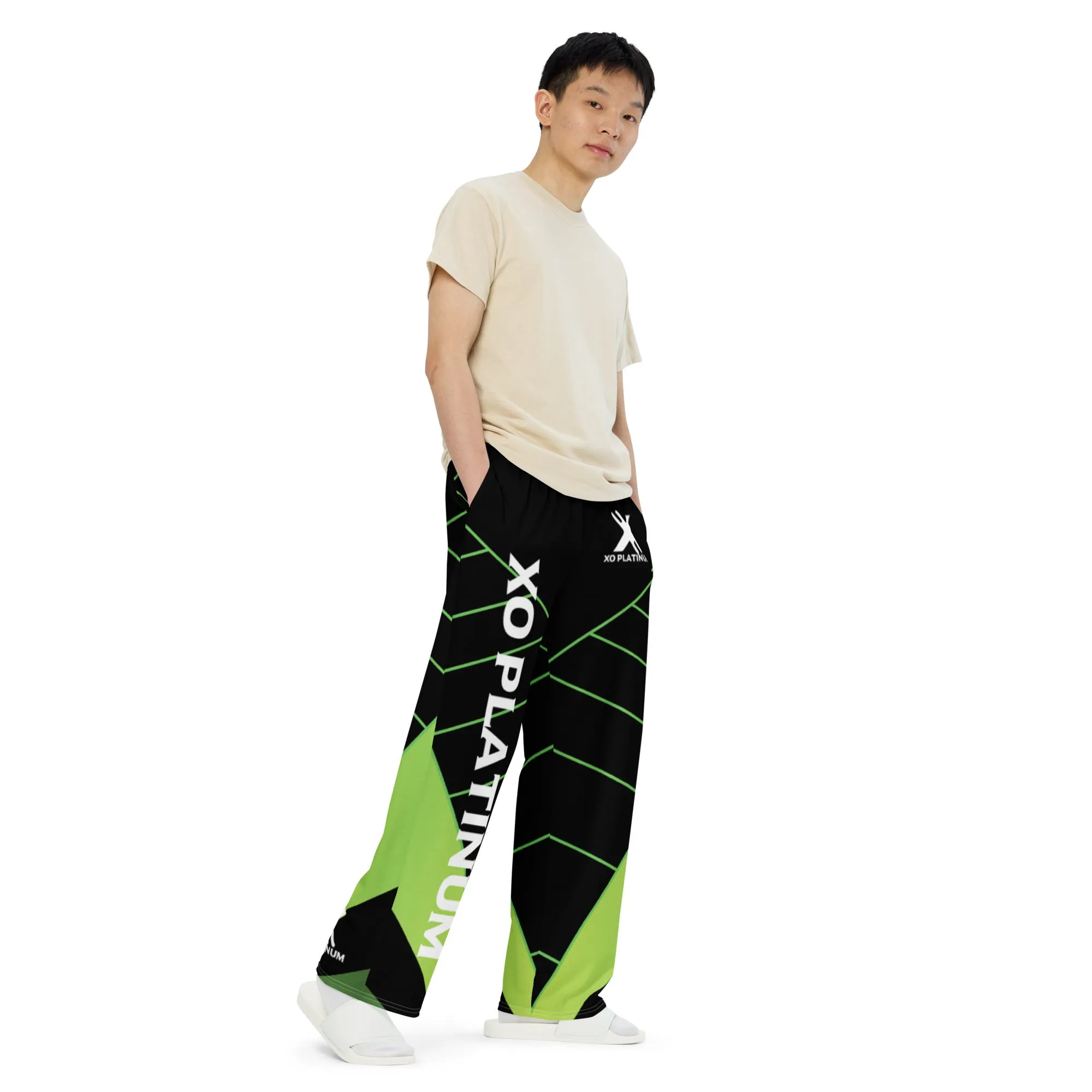 XO Platinum unisex wide-leg pants