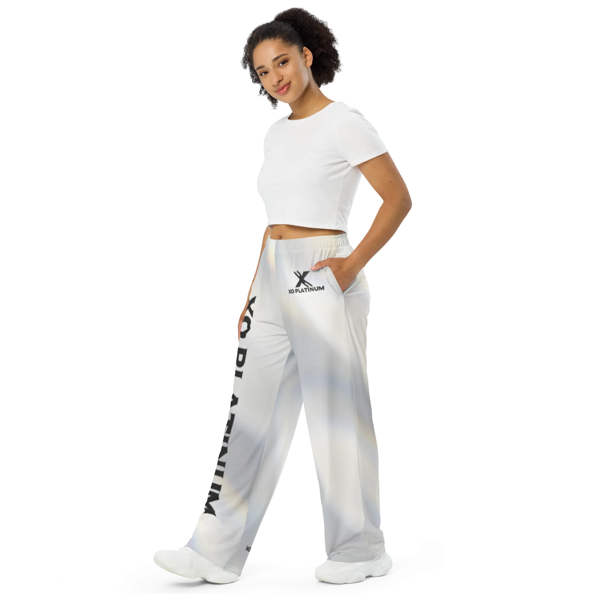 XO Platinum unisex wide-leg pants