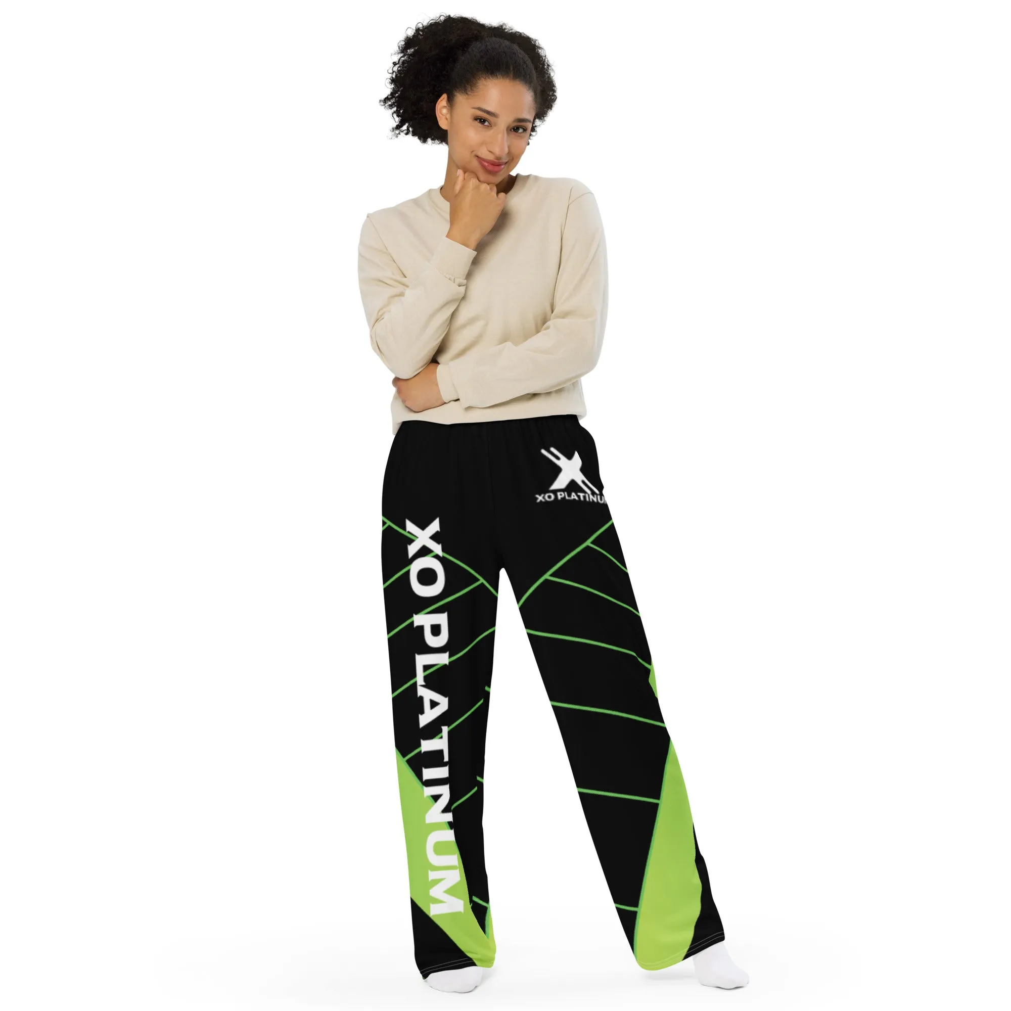 XO Platinum unisex wide-leg pants