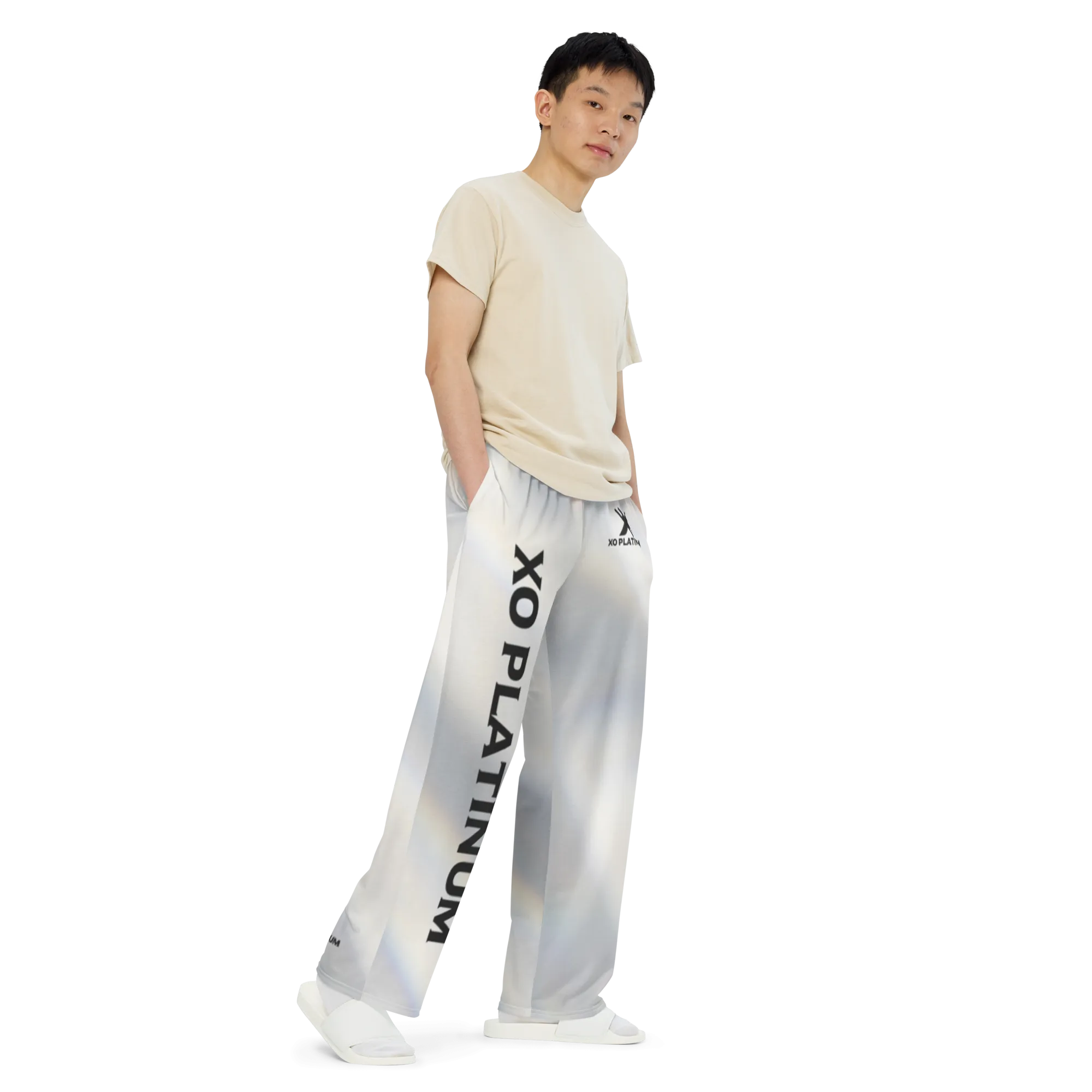 XO Platinum unisex wide-leg pants