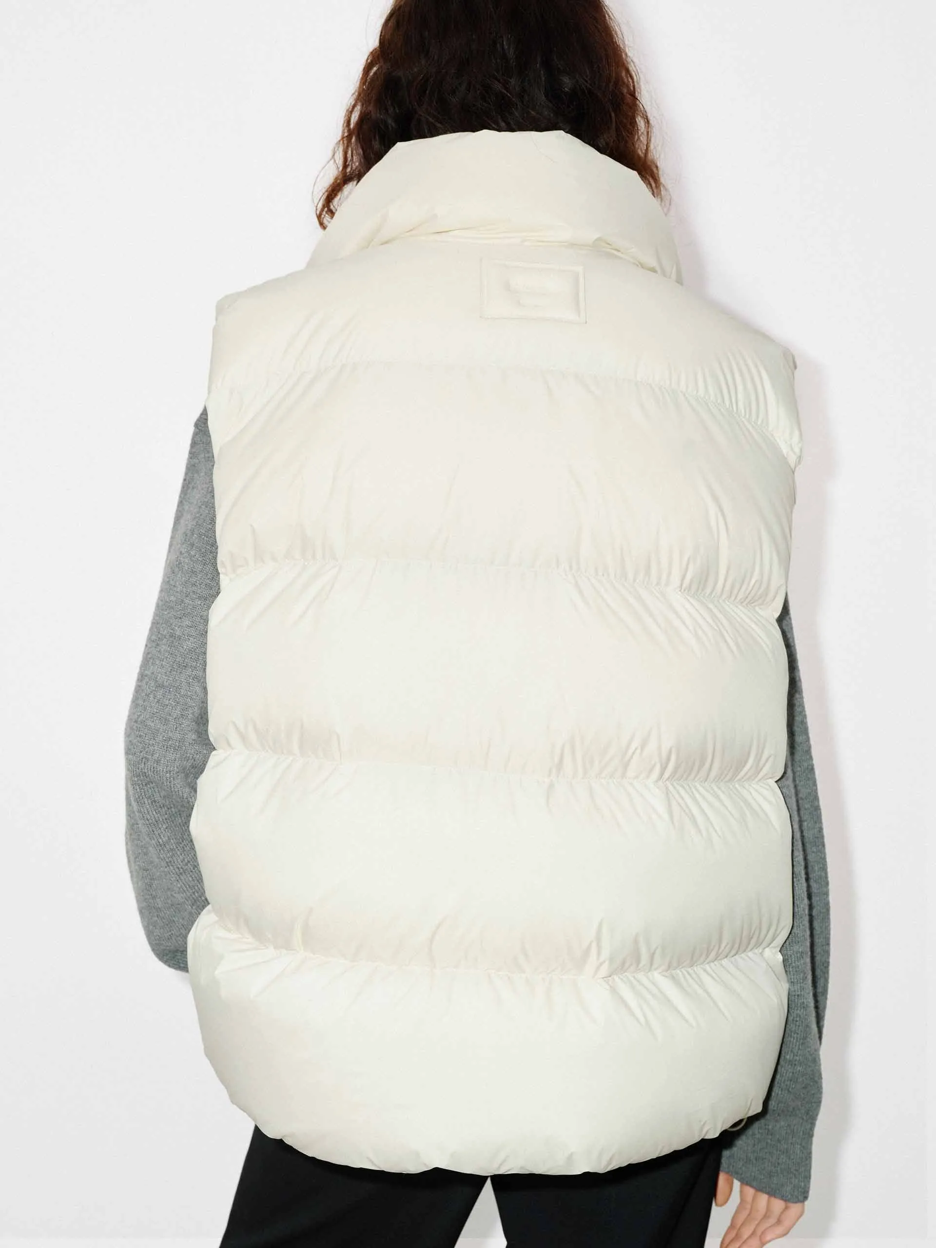 Zip Closure Goose Down Vest